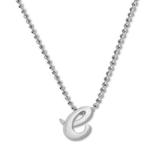 Alex Woo Lowercase Initial 16" Pendant Necklace in Sterling Silver - E ✨️ NWT